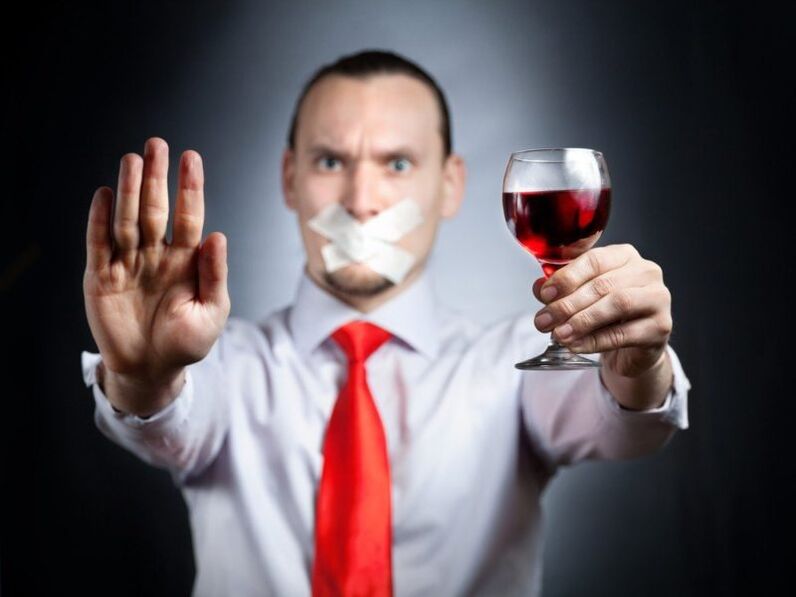 On alcohol